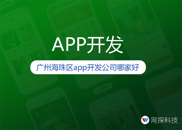 广州海珠区app开发公司哪家好？