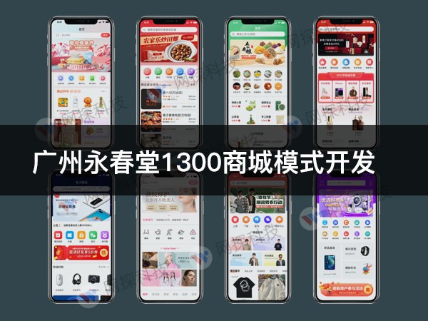 广州永春堂1300商城模式开发